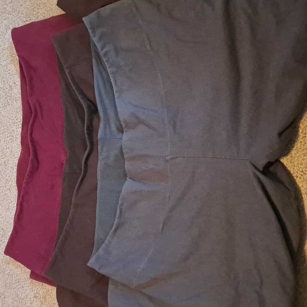 3 pairs of Women with Control leggings.